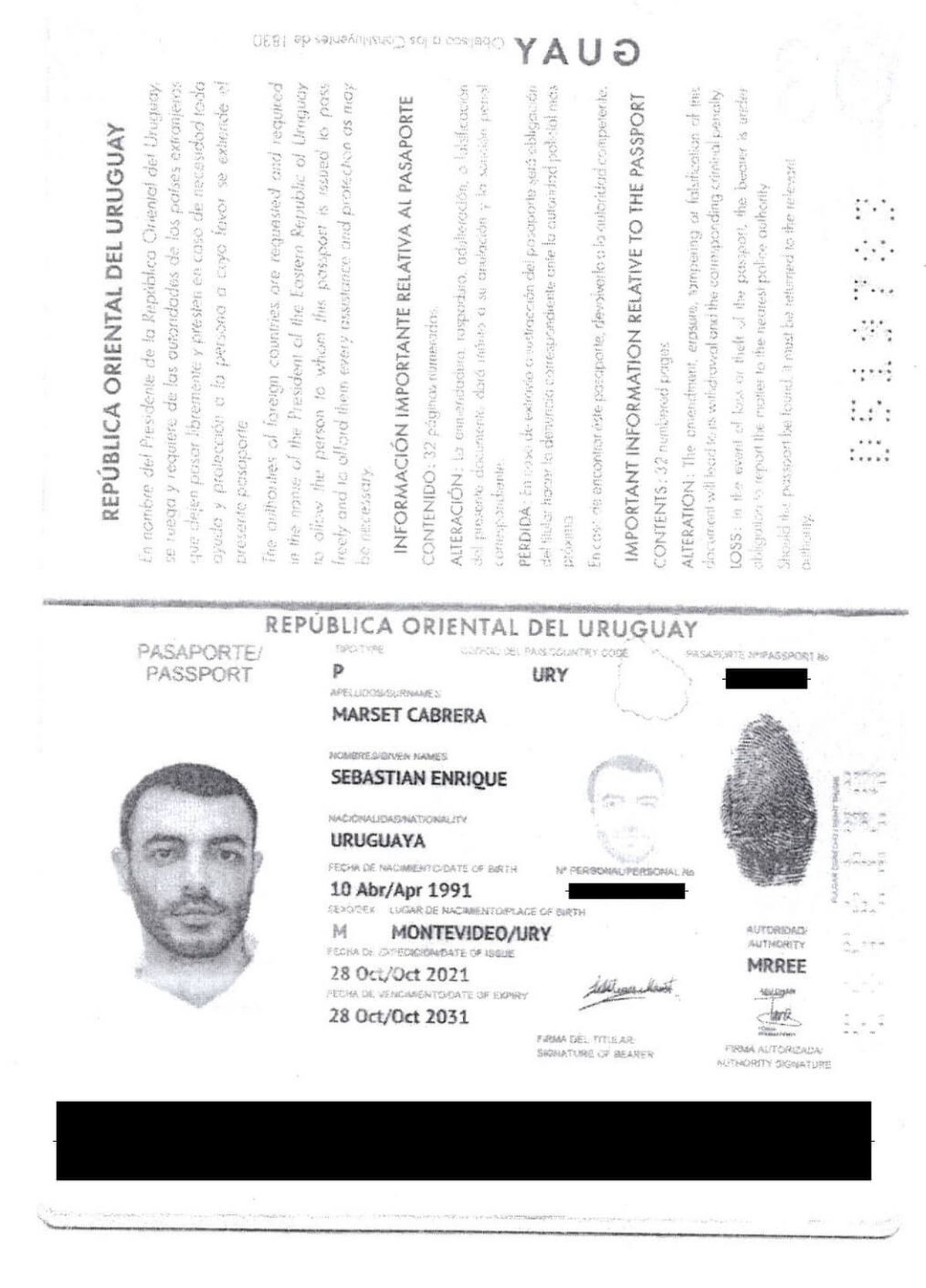 Sebastián Marcet, un dolor de cabeza para Luis Lacalle Pou.