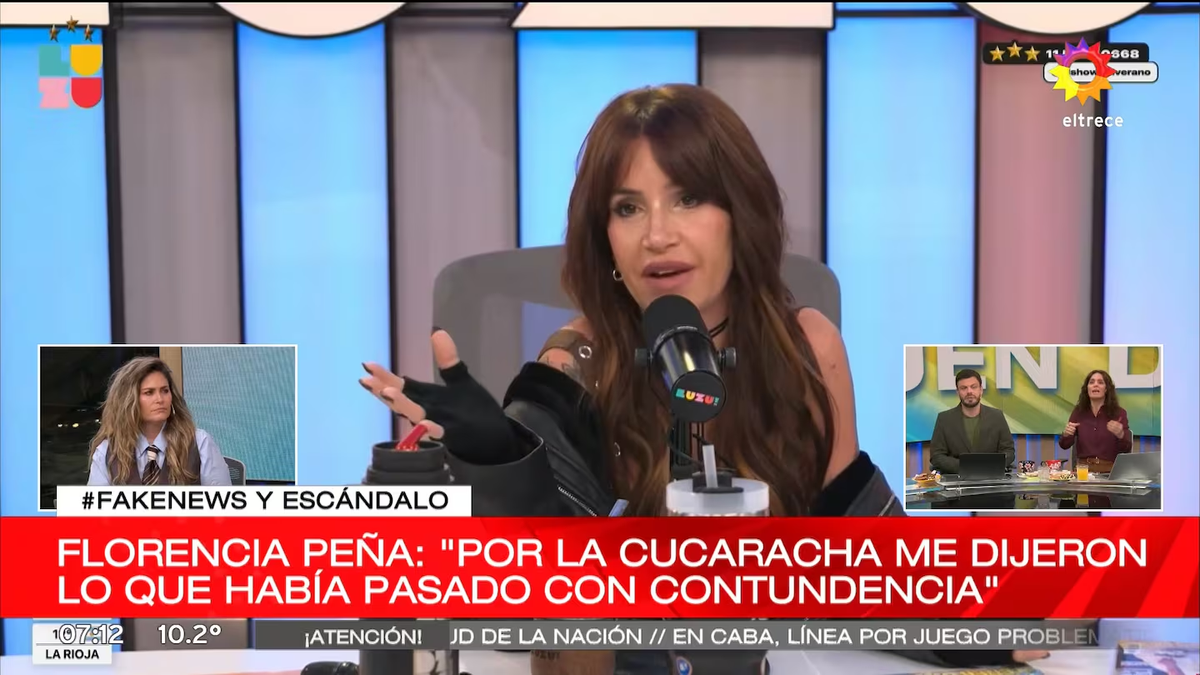 Moria Casán mostró empatía con Florencia Peña tras difundir la falsa muerte de Jorge Messi. Sostuvo que cualquiera puede equivocarse ante información de último momento. Foto: Captura El Trece Moria Casán mostró empatía con Florencia Peña tras difundir la falsa muerte de Jorge Messi. Sostuvo que cualquiera puede equivocarse ante información de último momento. Foto: Captura El Trece