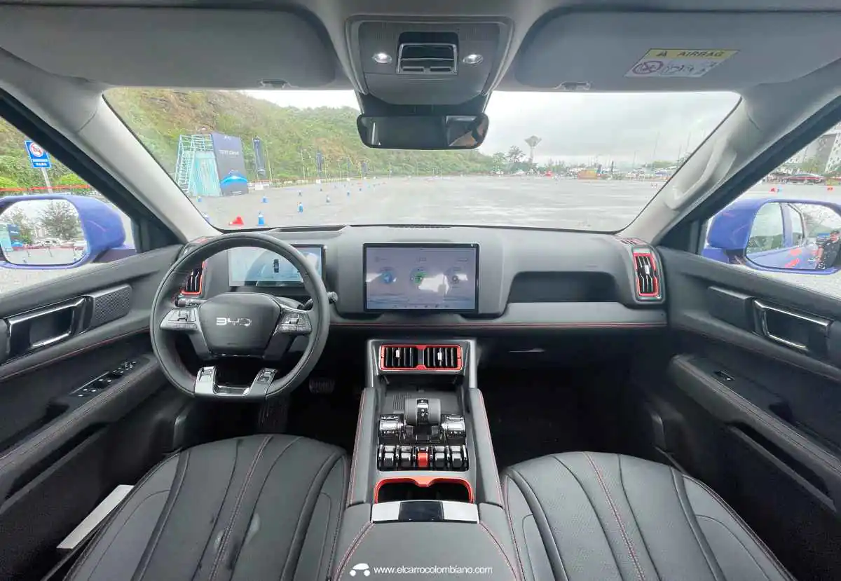 Interior de la pick-up Shark, que BYD quería fabricar en USA. Interior de la pick-up Shark, que BYD quería fabricar en USA.