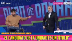 Una de las últimas presentaciones de Juan Grabois en el canal del Grupo Indalo fue en Duro de Domar.&nbsp;