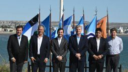Los 6 gobernadores patagónicos.