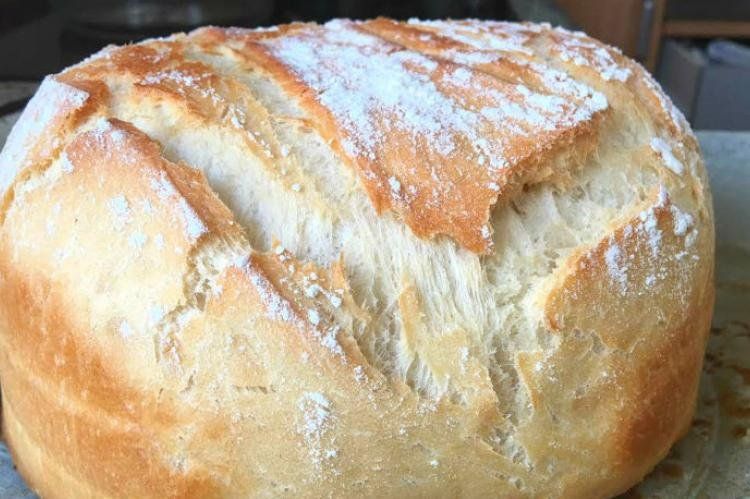 Furor: Cómo hacer pan casero sin levadura, crocante, rápido y fácil