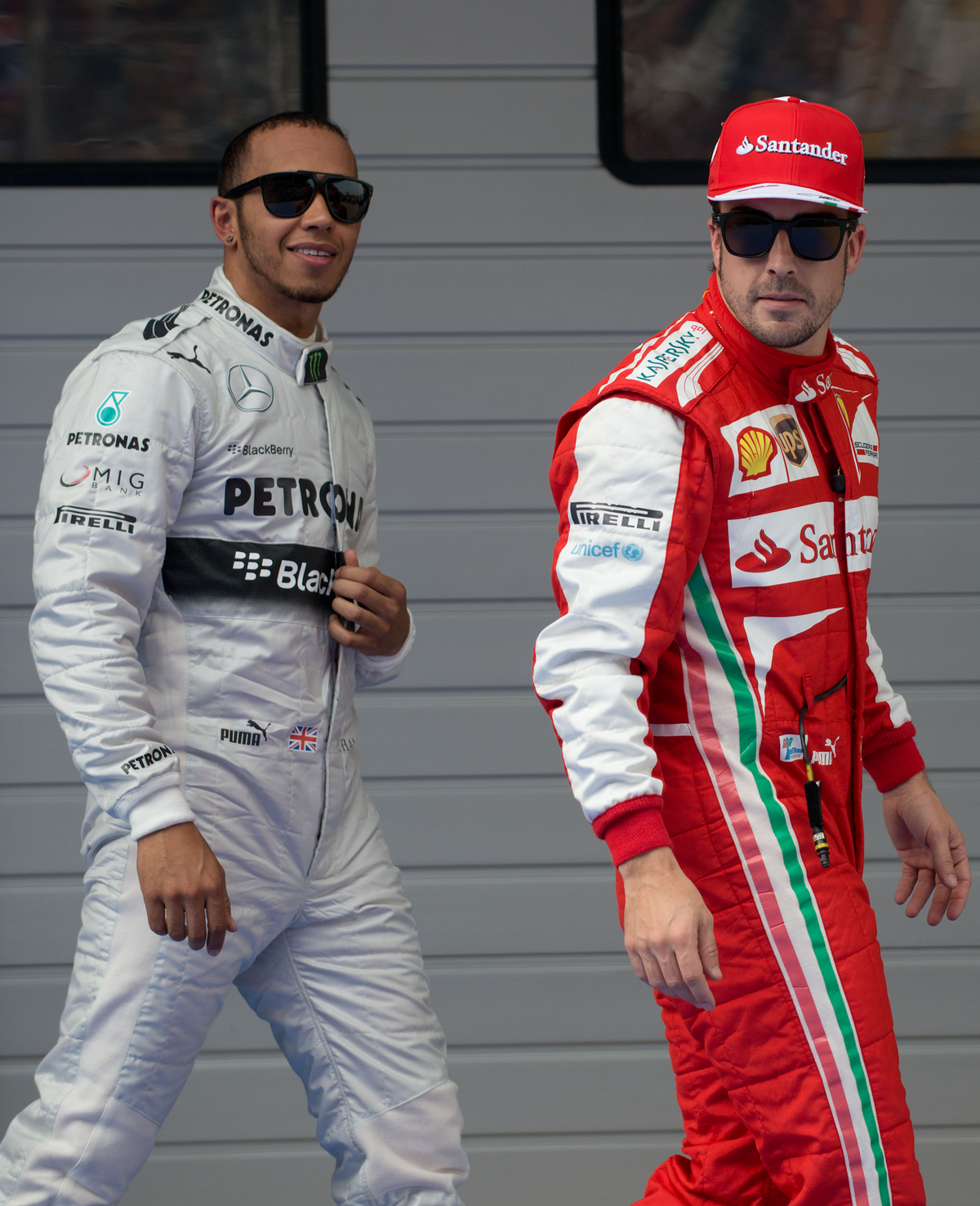 Lewis Hamilton y Fernando Alonso fueron compañeros en MacLaren. (NA).