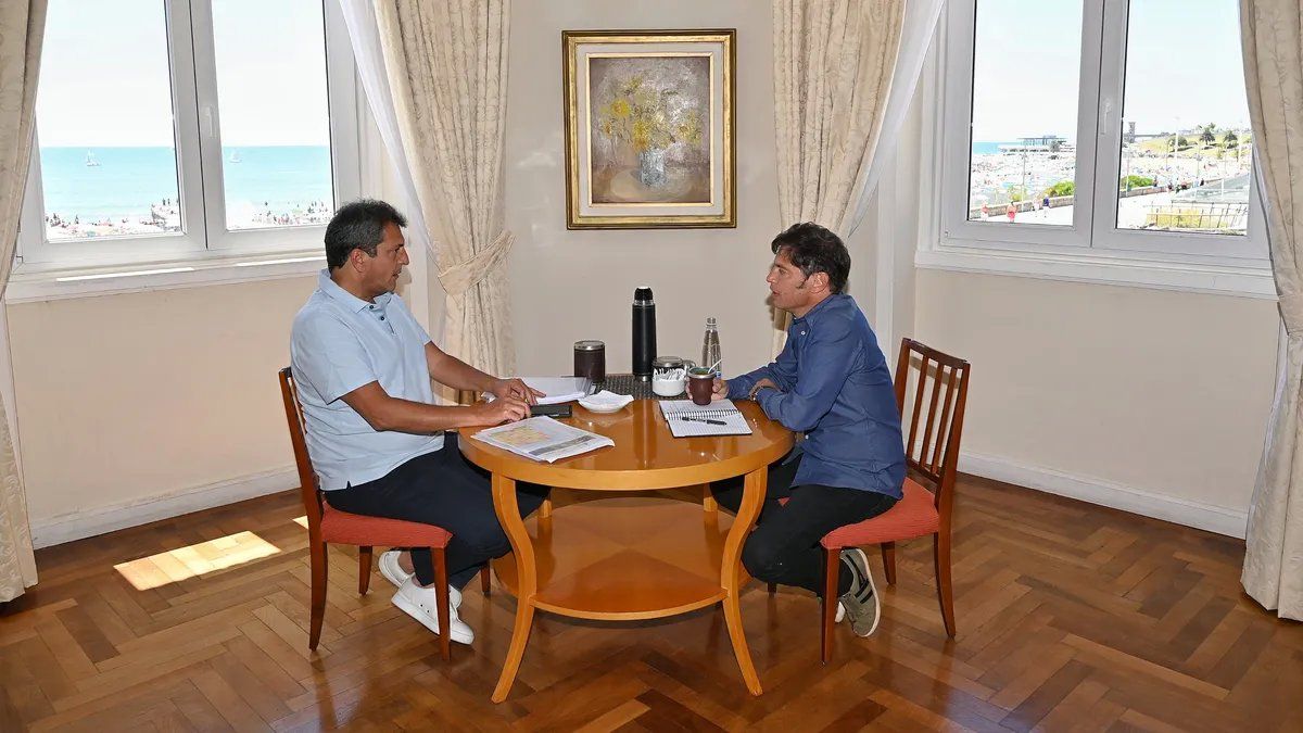 Sergio Massa y Axel Kicillof, cada uno en su lugar.