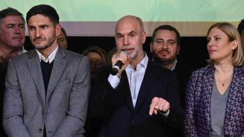 Horacio Rodríguez Larreta con Maximiliano Pullaro en Santa Fe. Horacio Rodríguez Larreta con Maximiliano Pullaro en Santa Fe.