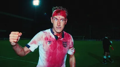 Terry Butcher, el capitán que clasificó empapado en sangre