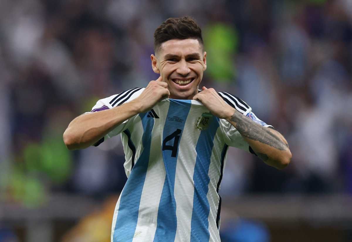 Gonzalo Montiel, futbolista de River y la Selección Argentina.