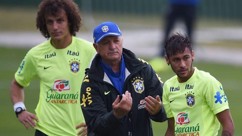 El Seleccionado brasileño se prepara para la Copa del Mundo que organiza su país