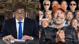 altText(Francella, Homo Argentum y la proyección que Milei transformó en campaña política)}