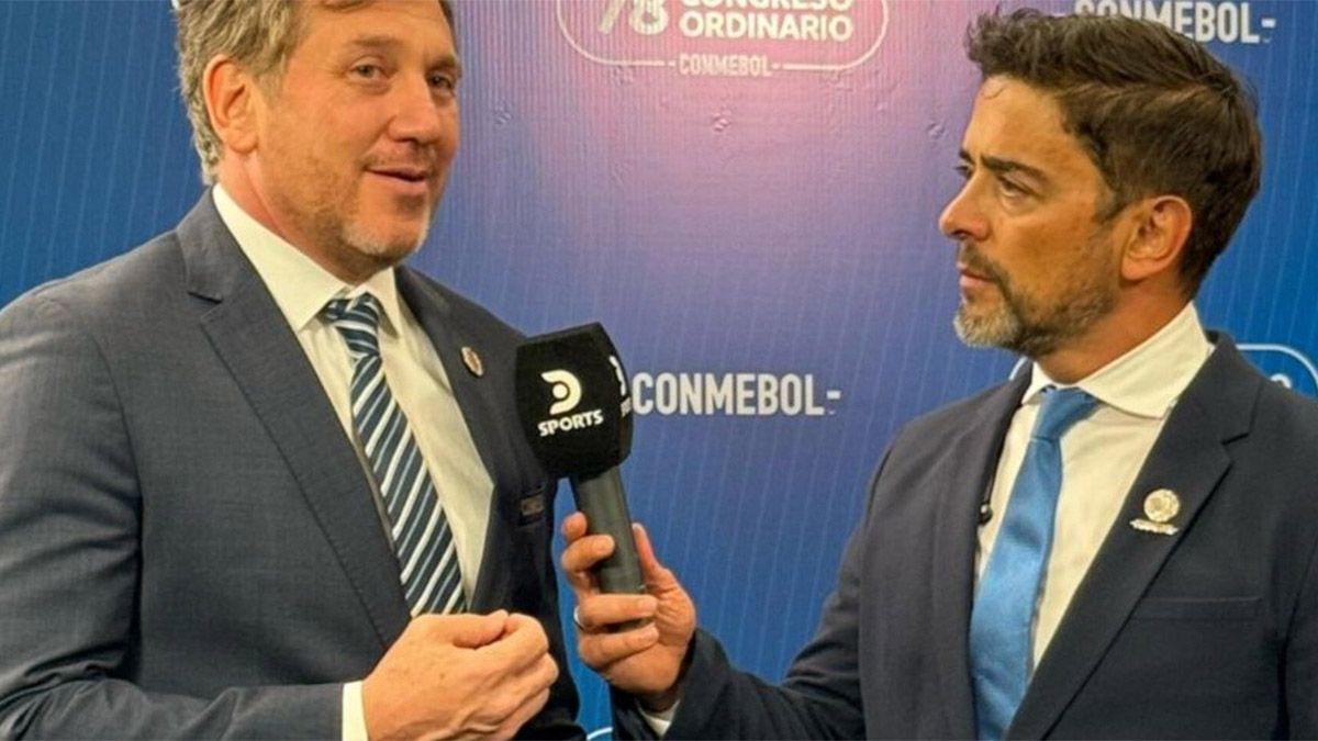 El presidente de la Conmebol, Alejandro Domínguez, le pidió a la UEFA sobre el Mundial 2030 que “juntos debemos llegar a un acuerdo”. El presidente de la Conmebol, Alejandro Domínguez, le pidió a la UEFA sobre el Mundial 2030 que “juntos debemos llegar a un acuerdo”.