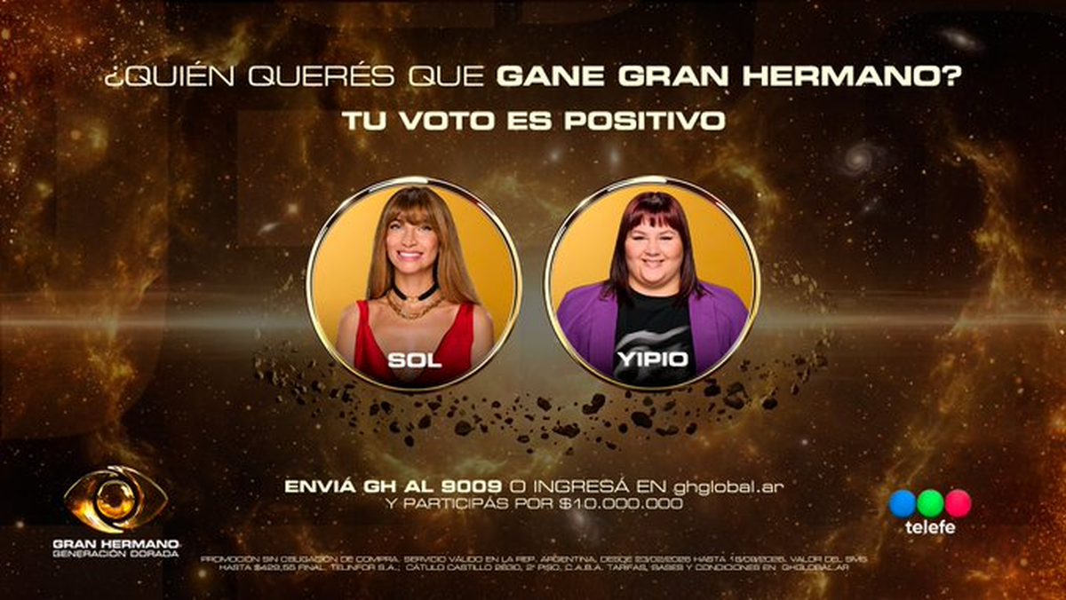 Final de Gran Hermano Generación Dorada