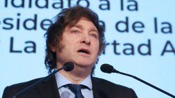 Javier Milei en el Council Of Americas.