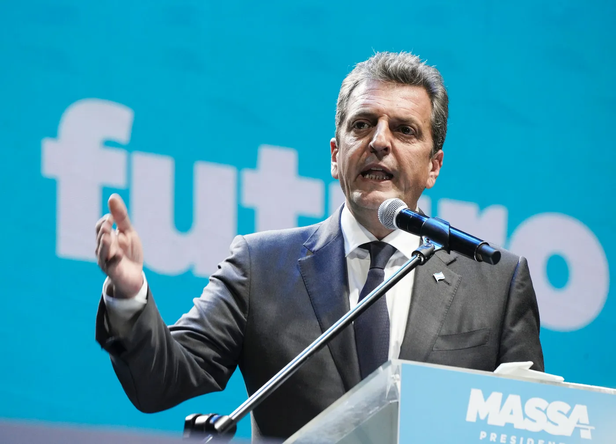 Sergio Massa, candidato a presidente de Unión por la Patria. Sergio Massa, candidato a presidente de Unión por la Patria.