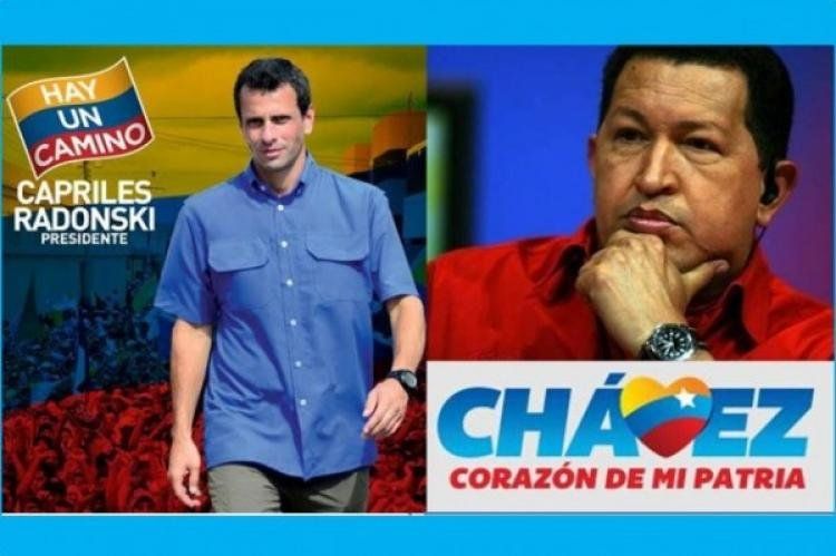 Henrique Capriles y Hugo Chávez se enfrentan en las urnas el 07/10.