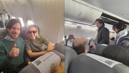 Juntos en el mismo vuelo