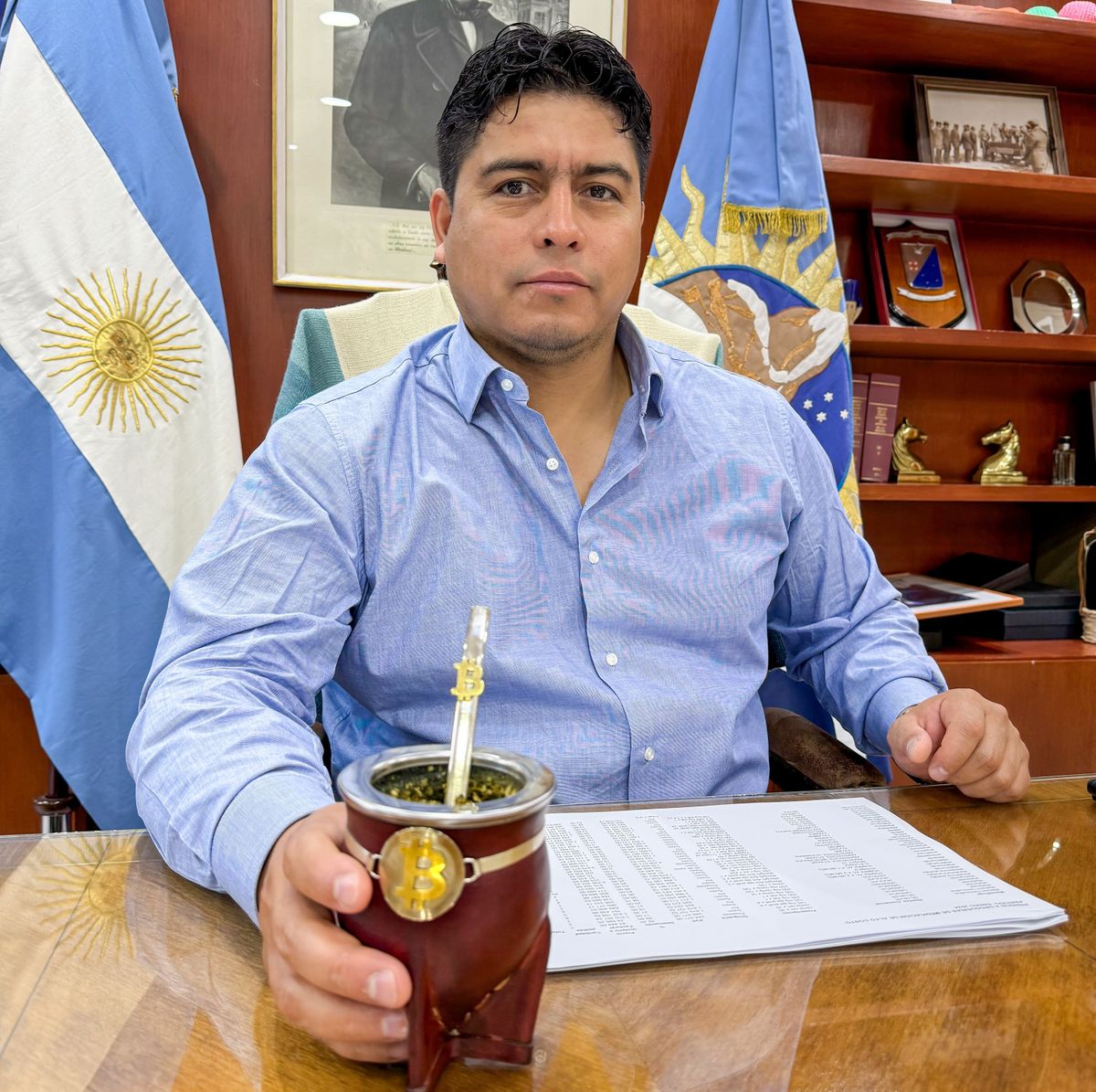 Claudio Vidal en foto de cuando amenaz&oacute; con rebeld&iacute;a y "no acompa&ntilde;ar ning&uacute;n tipo de ley de bases" y que "tampoco va a haber Pacto de Mayo".
