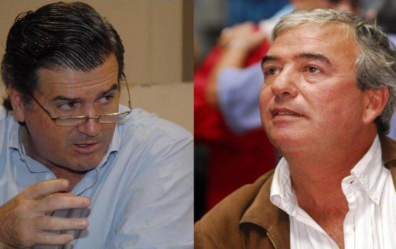 Juan Pedro Bordaberry Herrán y Luis Alberto Heber Fontana (Foto El Observador).