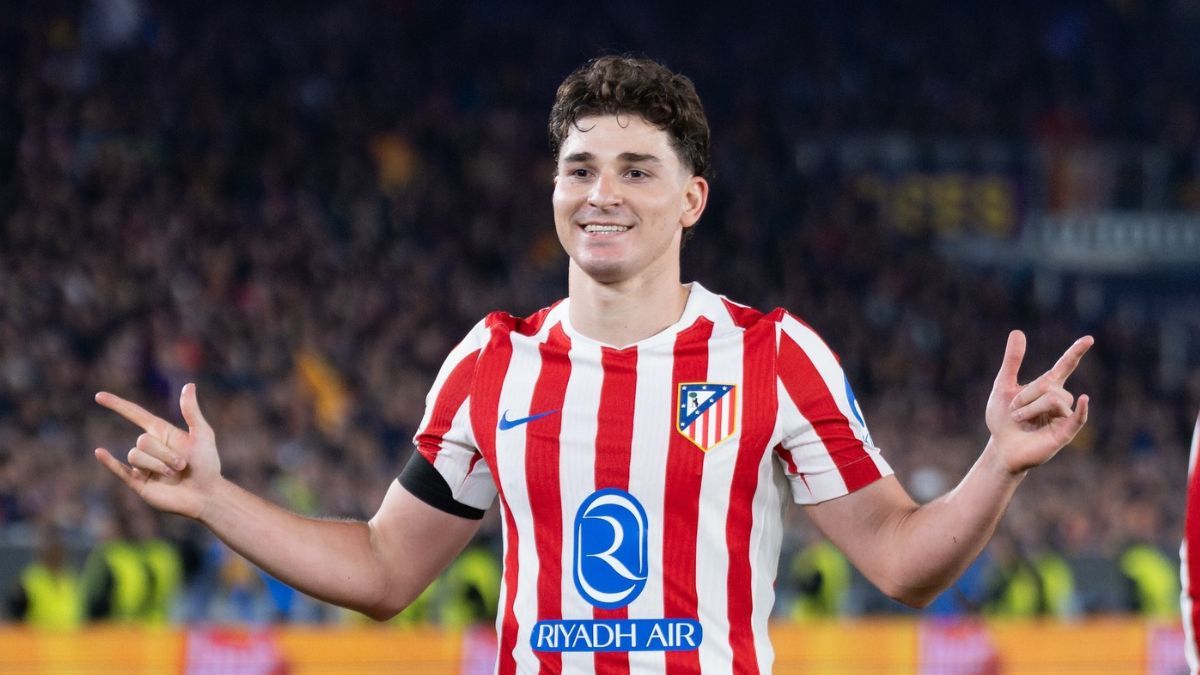 Julián Álvarez es la carta de gol para que el Atlético Madrid sea finalista. Julián Álvarez es la carta de gol para que el Atlético Madrid sea finalista.