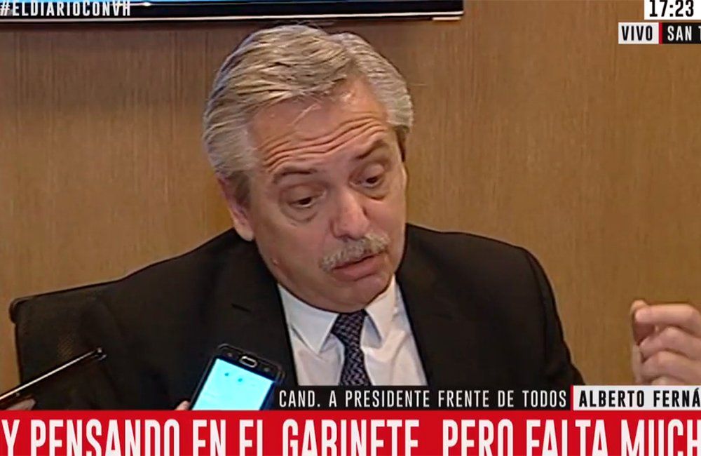 Alberto Fernández.
