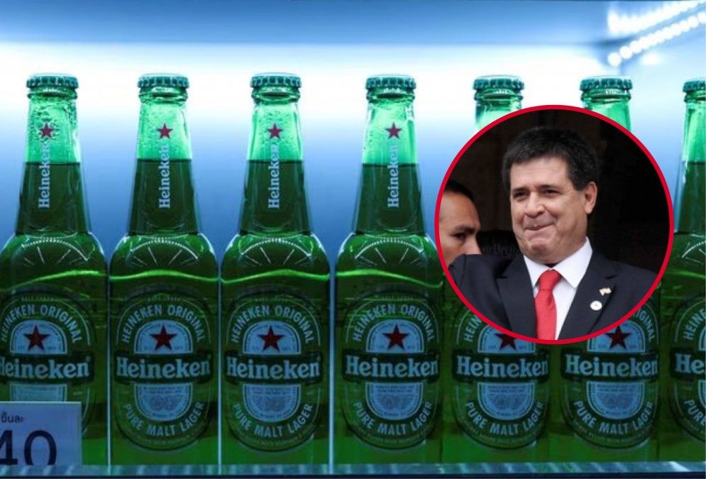 Heineken solicita salida accionista del ex presidente paraguayo.