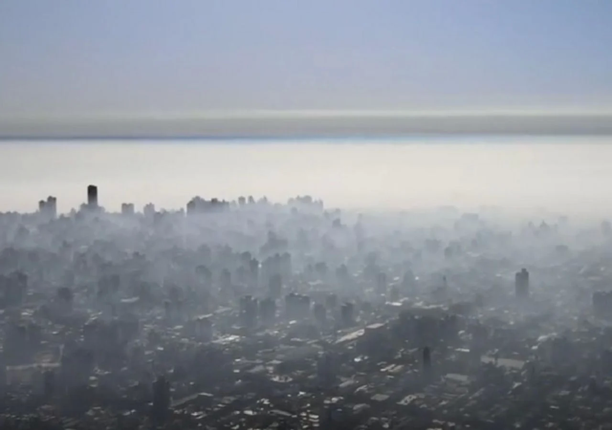 Humo en Rosario. Insoportable.