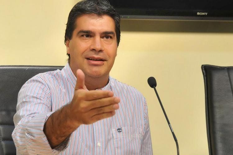 Jorge Capitanich, gobernador de Chaco.