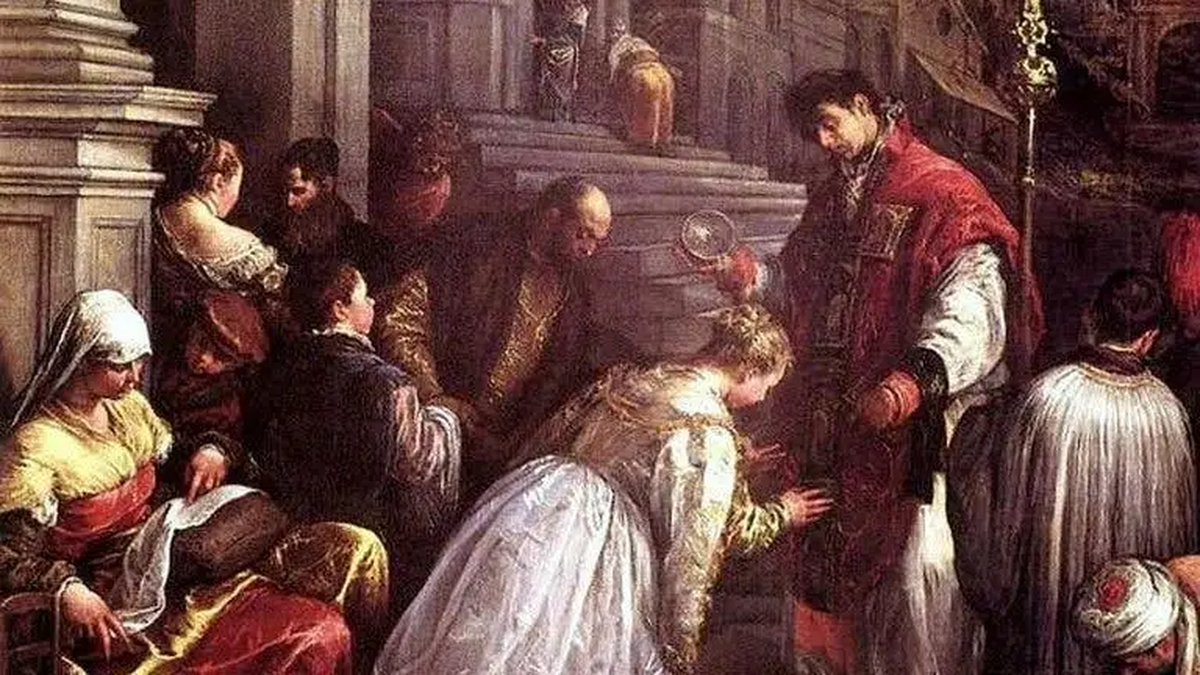 Valentín de Roma, o San Valentín tras su canonización, casaba a los jóvenes enamorados en secreto cuando el emperador Claudio II lo prohibió. Cuando lo descubrieron, fue encarcelado y ejecutado el 14 de febrero del año 269. Valentín de Roma, o San Valentín tras su canonización, casaba a los jóvenes enamorados en secreto cuando el emperador Claudio II lo prohibió. Cuando lo descubrieron, fue encarcelado y ejecutado el 14 de febrero del año 269.