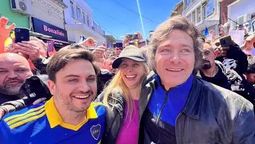 Javier Milei, Karina Milei y Ramiro Marra, todos parte del gobierno de libertarios.