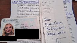 Eugenia Rolón y sus papeles.