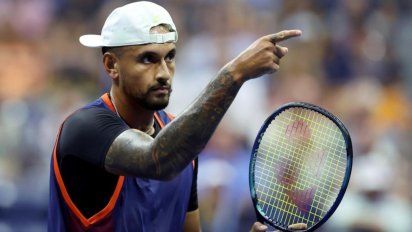 US Open: Nick Kyrgios destroza raquetas y tiembla el público