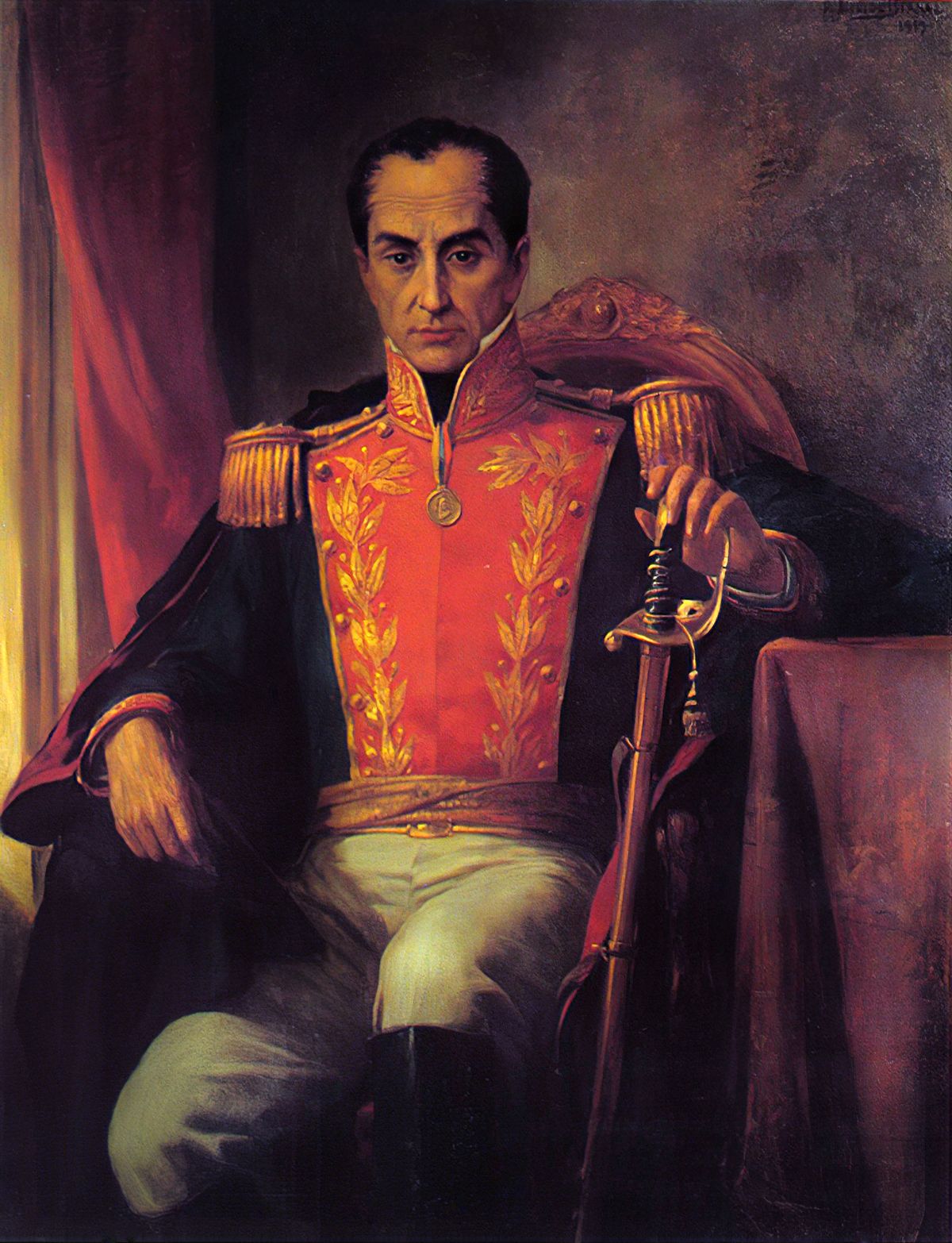 Simón Bolívar: Aparentemente a Juan Bautista Alberti le merecía más respeto que José de San Martín. Simón Bolívar: Aparentemente a Juan Bautista Alberti le merecía más respeto que José de San Martín.