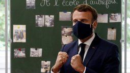 Emmanuel Macron, presidente de Francia.