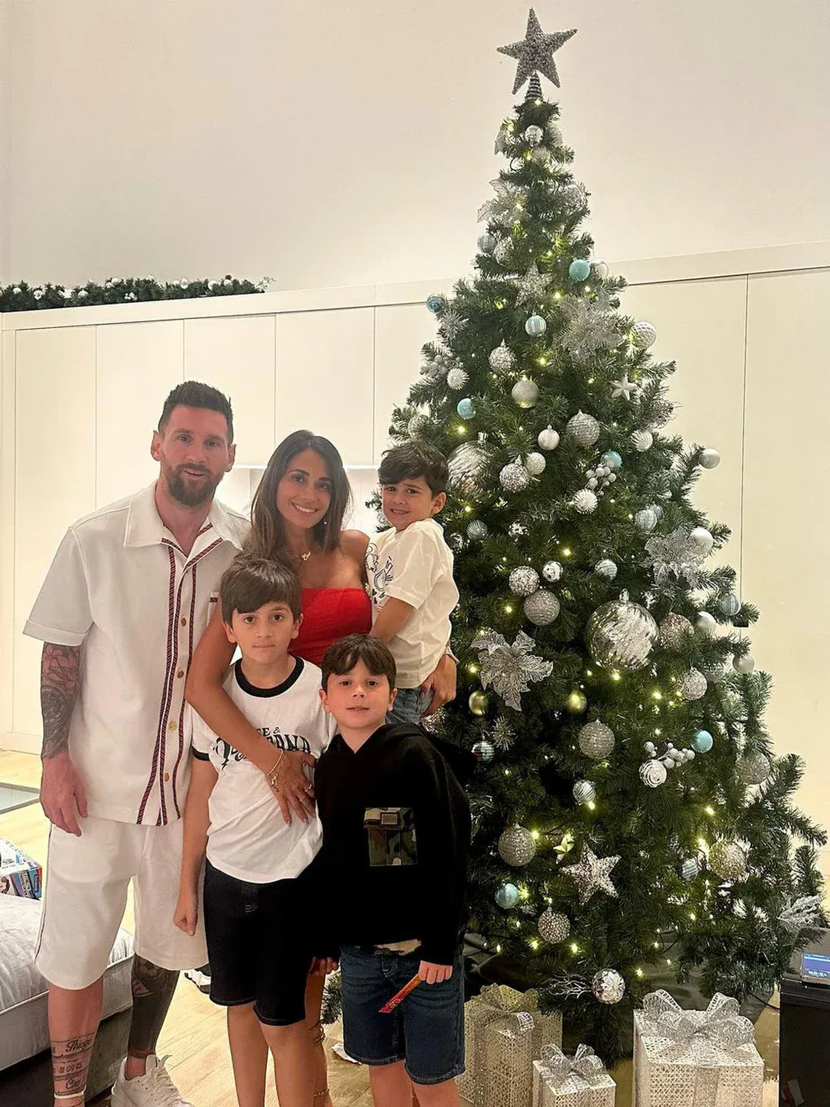 La navidad de Messi en Rosario ya es una costumbre. La navidad de Messi en Rosario ya es una costumbre. 