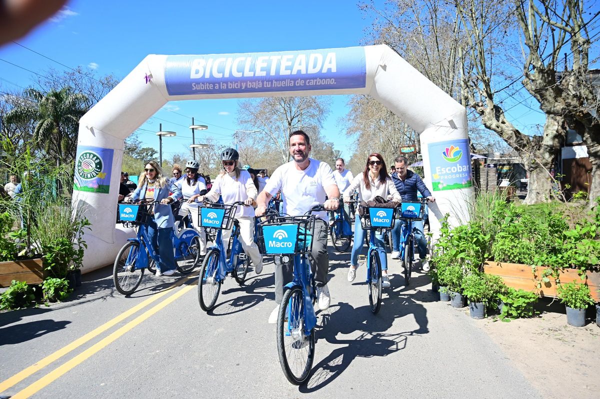 Las bicis de Escobar.