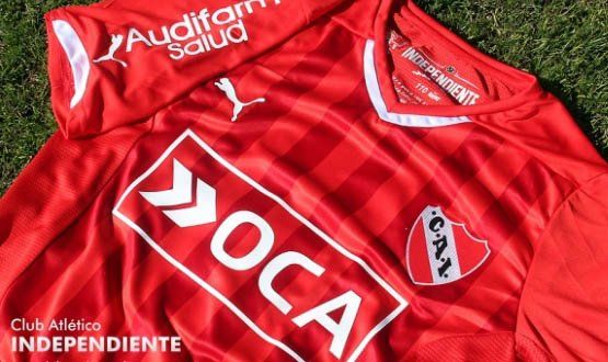 OCA, sponsor del club Independiente