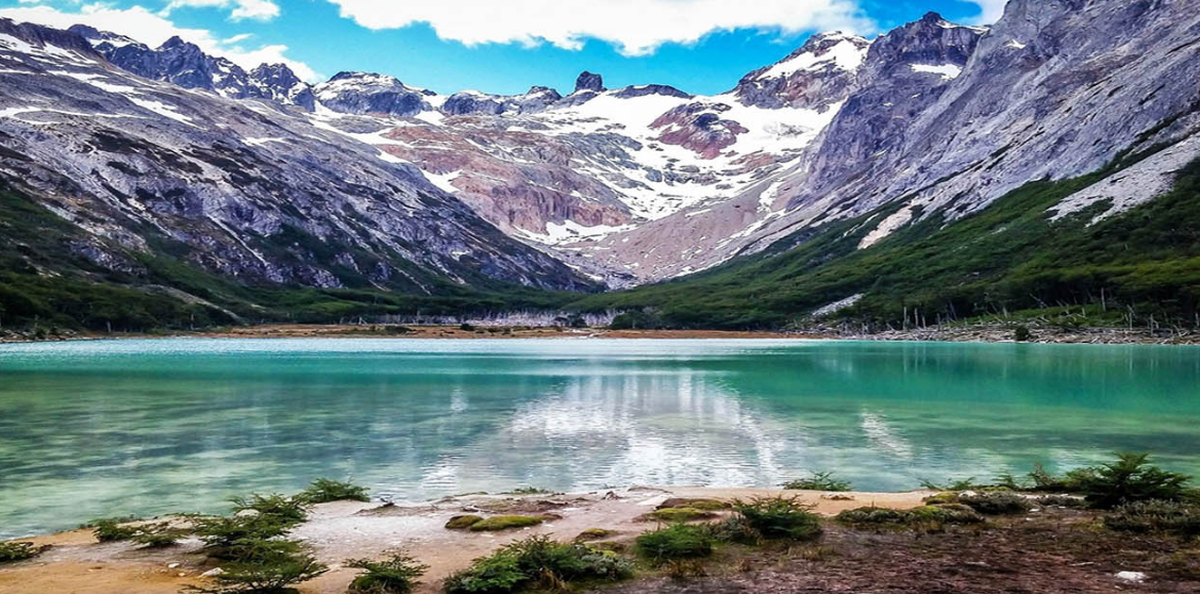 Laguna Esmeralda en Ushuaia. Foto: Nuestra Argentina