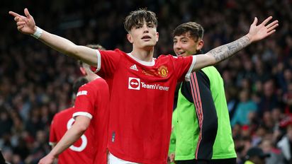 Garnacho hizo explotar la guerra entre el United y el Real