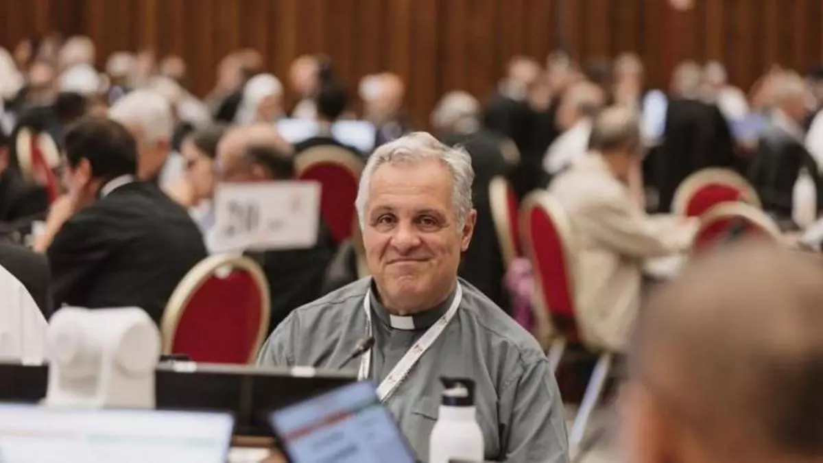 Monseñor Marcelo Colombo, arzobispo de Mendoza, fue elegido presidente del Episcopado y a una semana de asumir ya elevó la voz contra el gobierno de Milei. Monseñor Marcelo Colombo, arzobispo de Mendoza, fue elegido presidente del Episcopado y a una semana de asumir ya elevó la voz contra el gobierno de Milei.