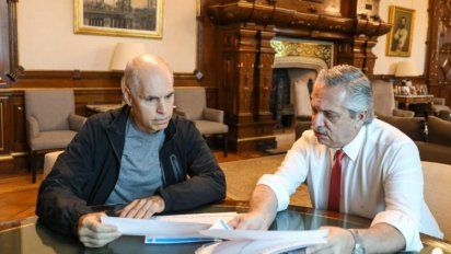 El COVID-19 los unió: Larreta, codo a codo con Alberto por la pandemia