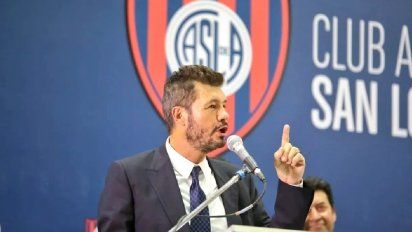 Marcelo Tinelli dio a entender que va a volver a la política de San Lorenzo