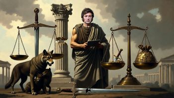 Bolonqui de Javier Milei y Manuel Adorni con La Nación: Roma no paga traidores