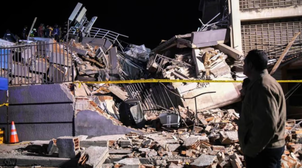 Los dos terremotos en Venezuela causaron desplome de edificios. Los dos terremotos en Venezuela causaron desplome de edificios.