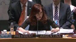 altText(Tras el retraso, Cristina encabeza la sesión del Consejo de Seguridad de la ONU)}