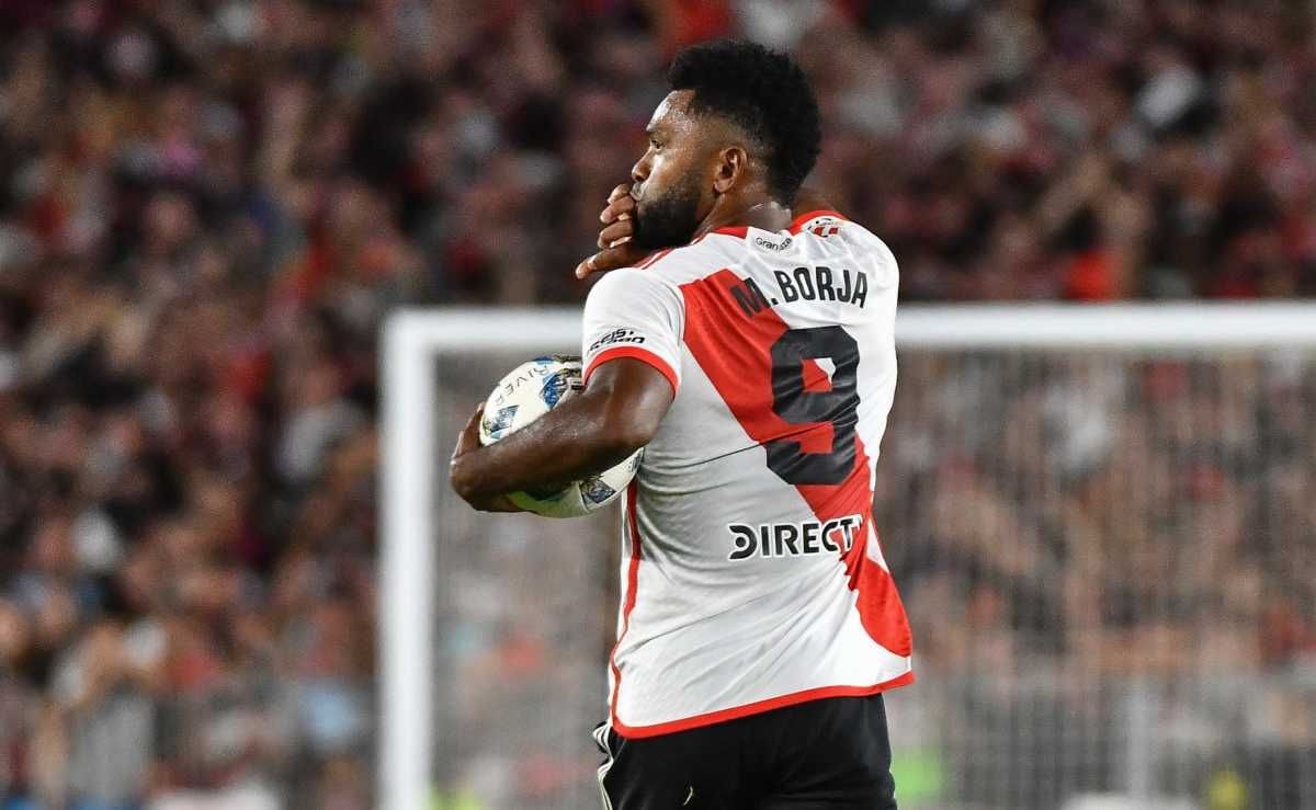 Miguel Borja volverá a las titularidades en River Miguel Borja volverá a las titularidades en River