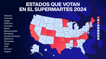 Donald Trump espera ampliar su ventaja este Súper Martes. Donald Trump espera ampliar su ventaja este Súper Martes.