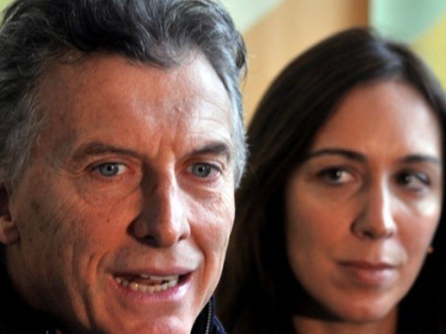 Mauricio Macri y María Eugenia Vidal.