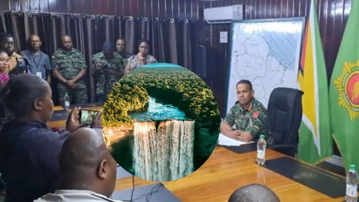 Un helicóptero de Guyana, desaparecido en el área de Esequibo