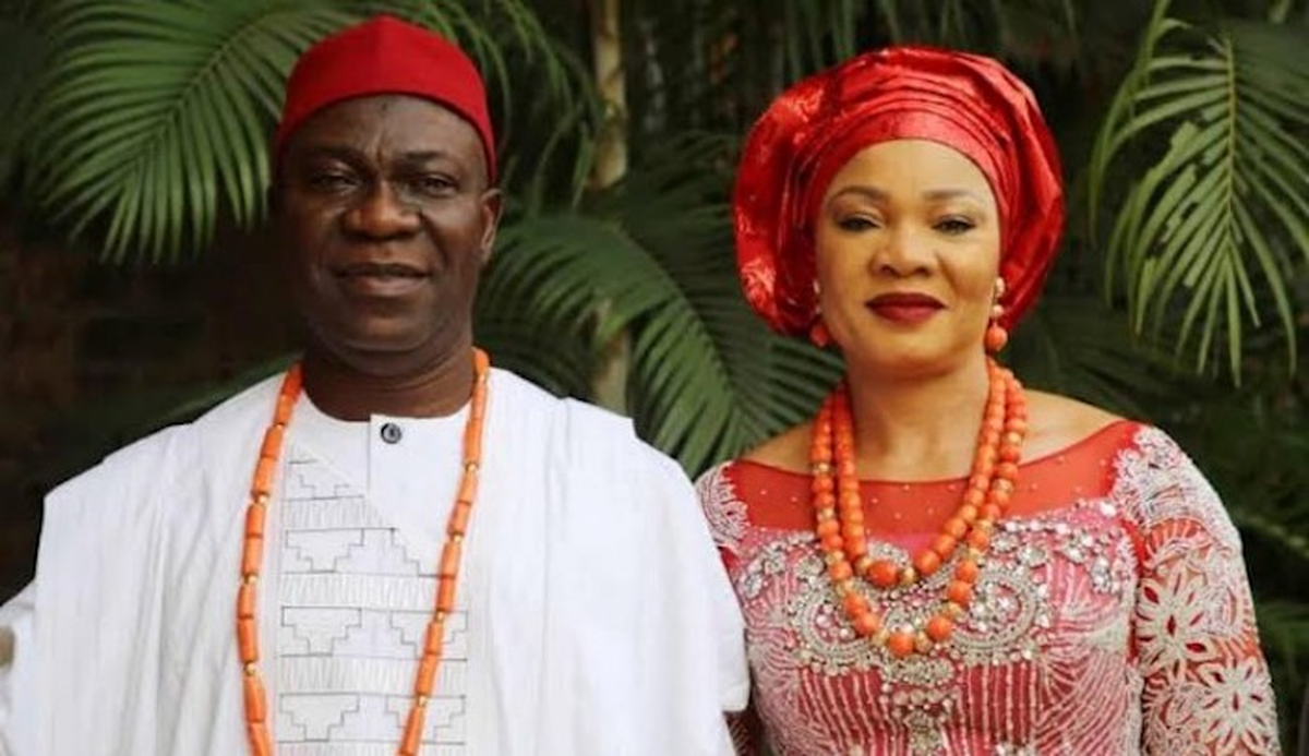 Ike Ekweremadu y su esposa, de la alta alcurnia de Nigeria