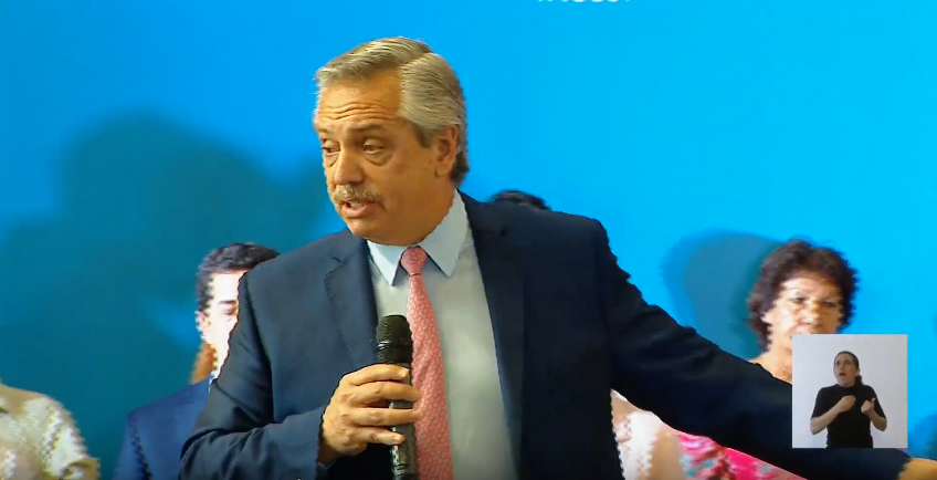 Alberto Fernández, presidente