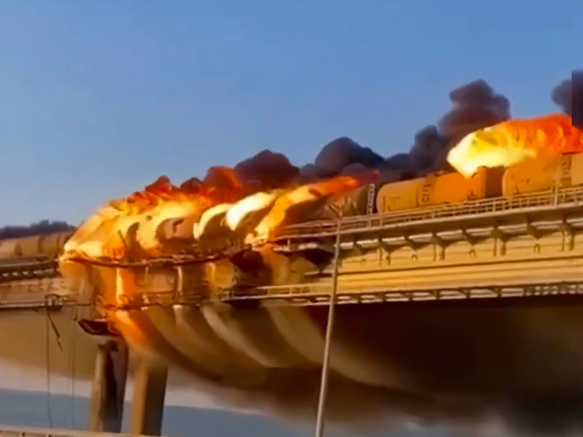 Para Rusia, el ataque al puente a Crimea fue un antes y un después, según Vladimir Putin.